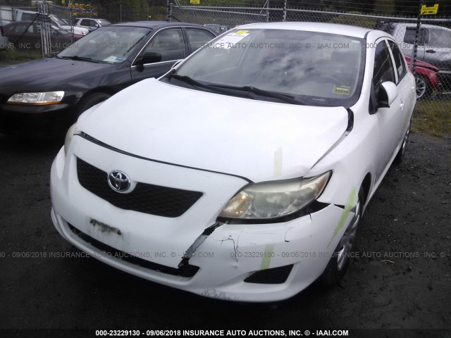 JTDBL40EX99020199 - 2009 TOYOTA COROLLA LE/XLE WHITE photo 6