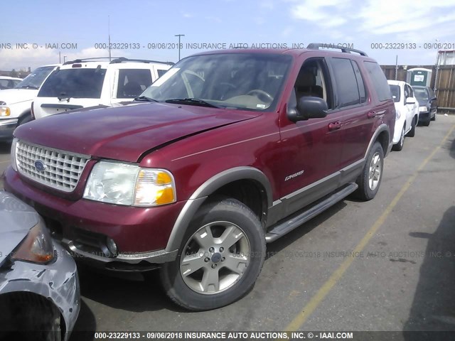 1FMZU74W04ZA27053 - 2004 FORD EXPLORER EDDIE BAUER RED photo 2