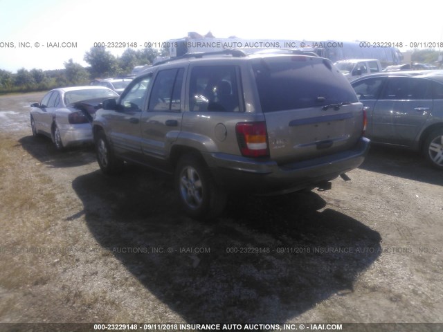1J4GW48S84C420288 - 2004 JEEP GRAND CHEROKEE LAREDO/COLUMBIA/FREEDOM 棕色 照片 3