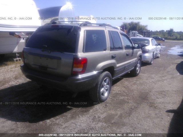 1J4GW48S84C420288 - 2004 JEEP GRAND CHEROKEE LAREDO/COLUMBIA/FREEDOM 棕色 照片 4