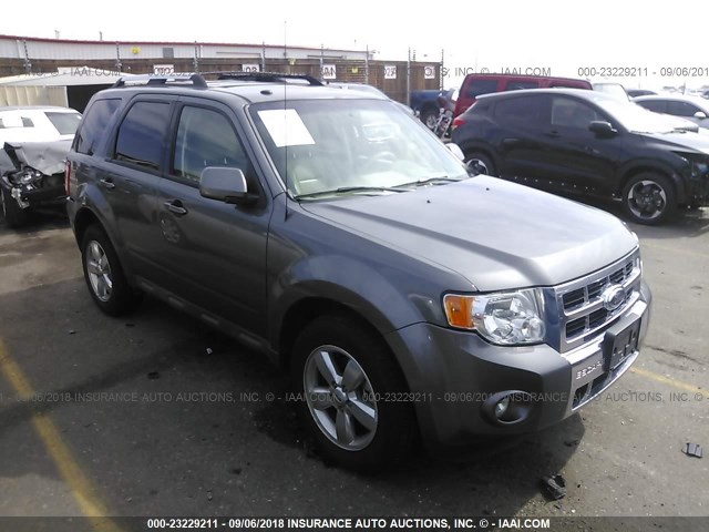 1FMCU94G69KC04120 - 2009 FORD ESCAPE LIMITED GRAY photo 1