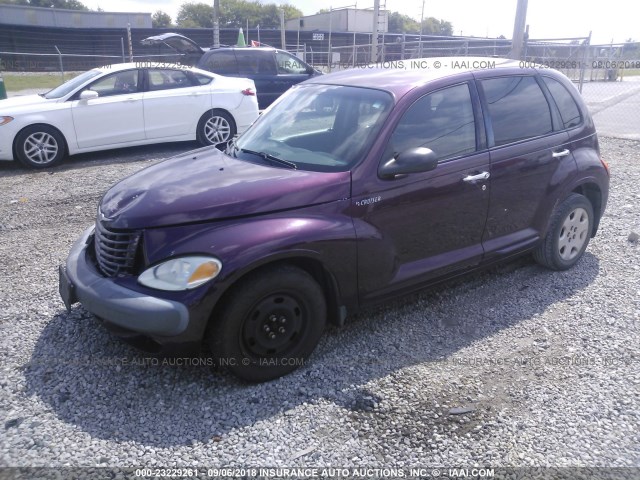 3C4FY48B83T576720 - 2003 CHRYSLER PT CRUISER CLASSIC PURPLE photo 2