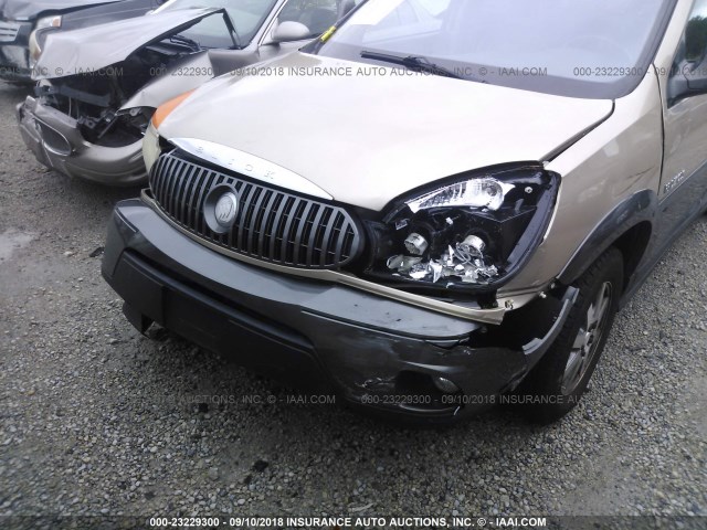 3G5DA03E52S536810 - 2002 BUICK RENDEZVOUS CX TAN photo 6