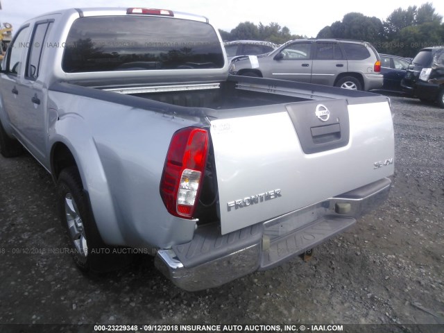 1N6AD0EV9AC404456 - 2010 NISSAN FRONTIER CREW CAB SE/LE/NISMO SILVER photo 6