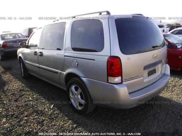 1GNDV23108D177064 - 2008 CHEVROLET UPLANDER LS SILVER photo 3