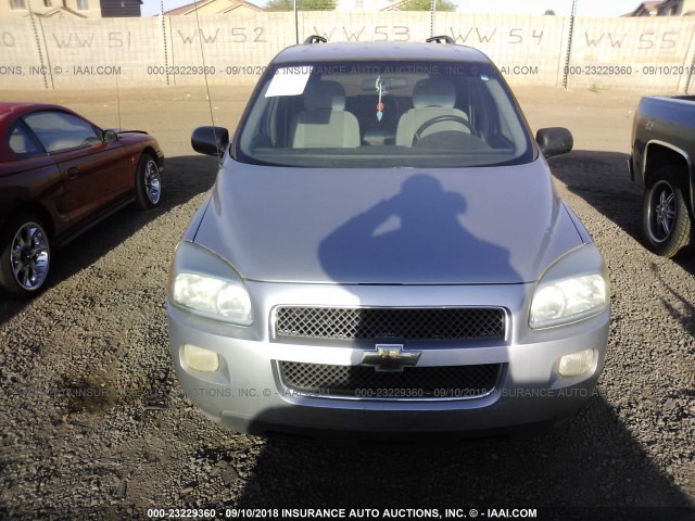 1GNDV23108D177064 - 2008 CHEVROLET UPLANDER LS SILVER photo 6