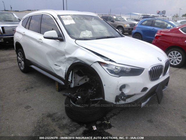 WBXHU7C38H5H38655 - 2017 BMW X1 SDRIVE28I WHITE photo 1