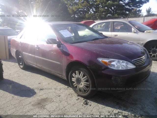 4T1BE32K24U312650 - 2004 TOYOTA CAMRY LE/XLE/SE Tünd qırmızı foto 1