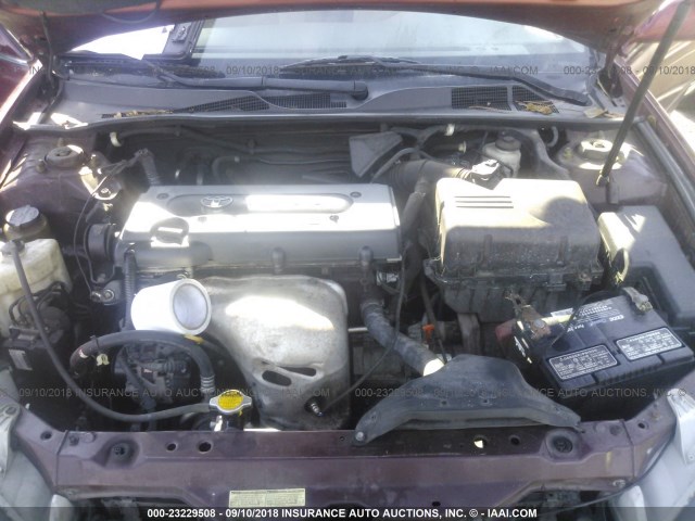 4T1BE32K24U312650 - 2004 TOYOTA CAMRY LE/XLE/SE Tünd qırmızı foto 10