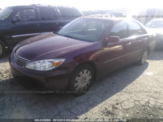 4T1BE32K24U312650 - 2004 TOYOTA CAMRY LE/XLE/SE Tünd qırmızı foto 2