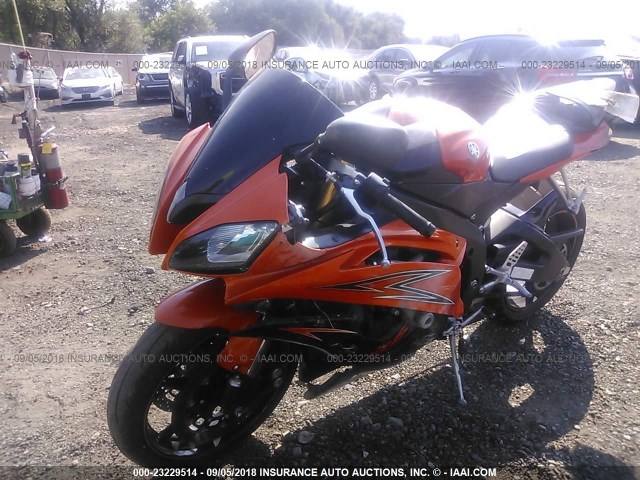 JYARJ16E79A011660 - 2009 YAMAHA YZFR6 ORANGE photo 2