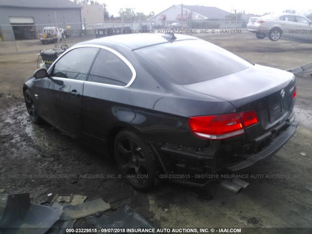 WBAWV53569P080390 - 2009 BMW 328 XI SULEV BLACK photo 3