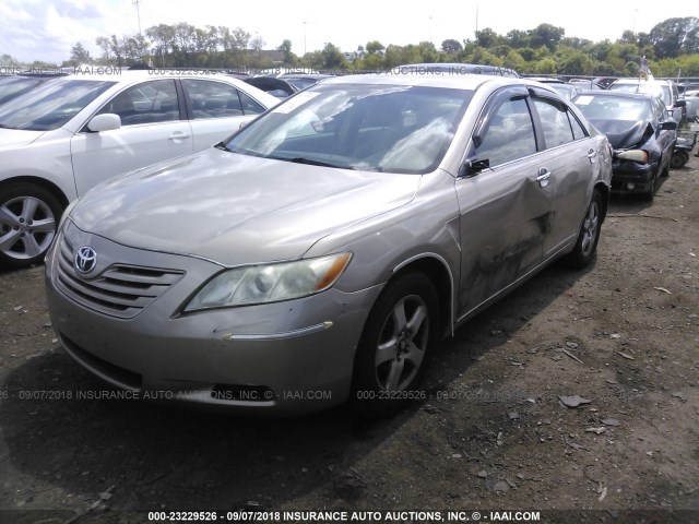 4T1BE46K29U378395 - 2009 TOYOTA CAMRY SE/LE/XLE GOLD photo 2