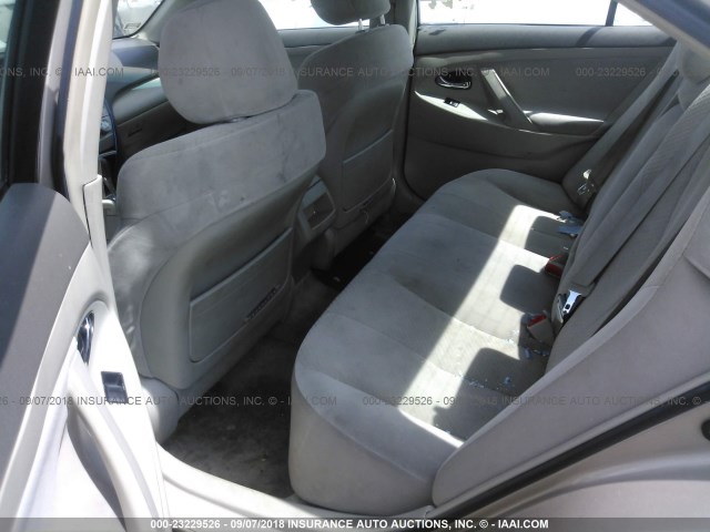4T1BE46K29U378395 - 2009 TOYOTA CAMRY SE/LE/XLE GOLD photo 8