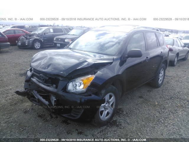 2T3BF4DV2CW222334 - 2012 TOYOTA RAV4 BLACK photo 2