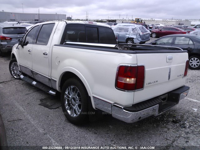 5LTPW16507FJ08306 - 2007 LINCOLN MARK LT CREAM photo 3