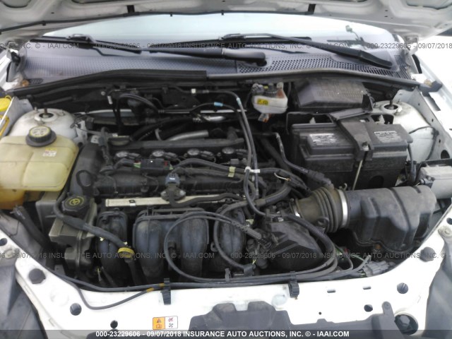 1FAHP34N87W234695 - 2007 FORD FOCUS ZX4/S/SE/SES 白色 照片 10