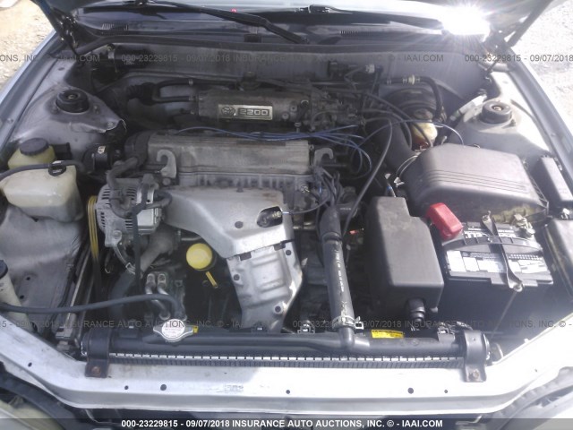 4T1BG12K2TU740022 - 1996 TOYOTA CAMRY DX/LE/XLE Light Blue photo 10