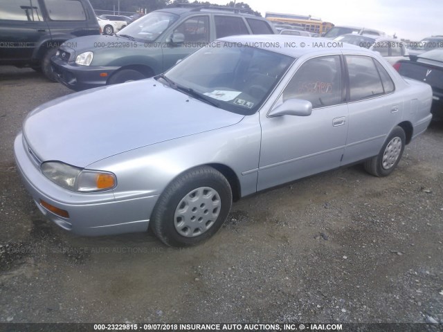 4T1BG12K2TU740022 - 1996 TOYOTA CAMRY DX/LE/XLE Light Blue photo 2