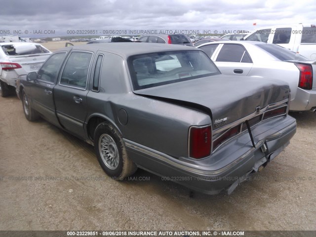 1LNLM81W4VY674028 - 1997 LINCOLN TOWN CAR EXECUTIVE Серый фото 3