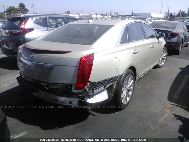 2G61P5S35D9146056 - 2013 CADILLAC XTS LUXURY COLLECTION GOLD photo 4