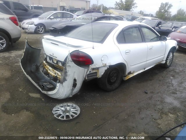 1G2NE52F03C190928 - 2003 PONTIAC GRAND AM SE WHITE photo 4