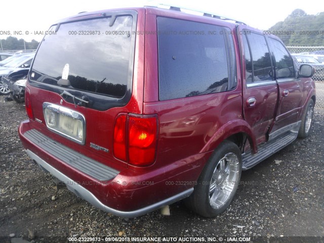 5LMRU27A8YLJ11727 - 2000 LINCOLN NAVIGATOR Rot Foto 6