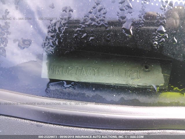 5LMRU27A8YLJ11727 - 2000 LINCOLN NAVIGATOR Rot Foto 9