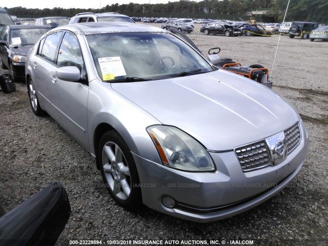 1N4BA41E64C816728 - 2004 NISSAN MAXIMA SE/SL GRAY photo 1