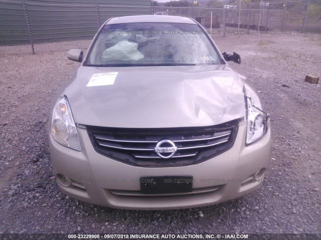 1N4AL2AP8AN447169 - 2010 NISSAN ALTIMA S TAN photo 6