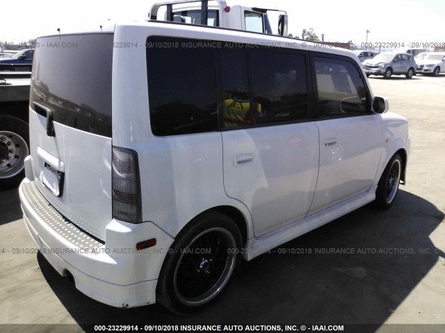 JTLKT334850192201 - 2005 TOYOTA SCION XB Ақ фото 4