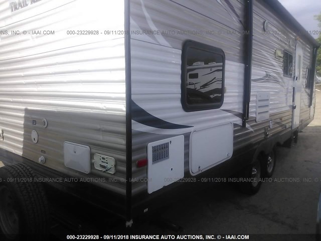 5SFEB3025FE288688 - 2015 HEARTLAND TRAIL RUNNER  GRAY photo 4