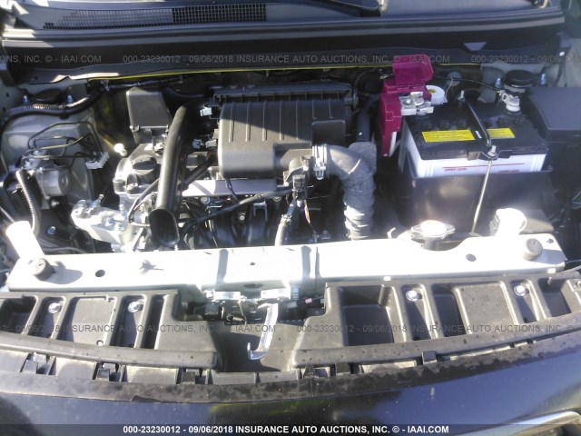 ML32F3FJ2JHF01179 - 2018 MITSUBISHI MIRAGE G4 ES შავი ფოტო 10