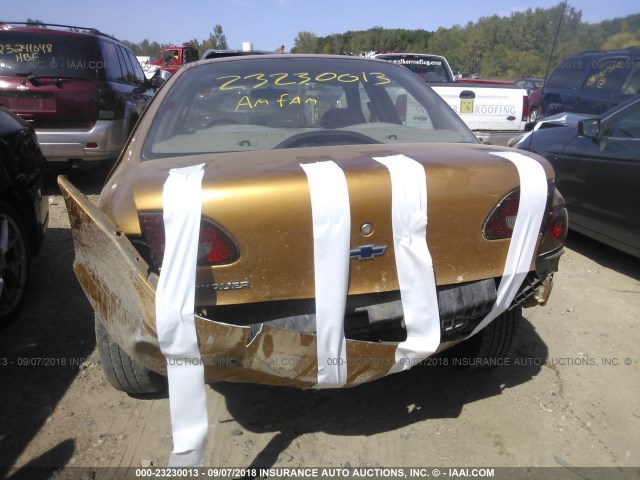 1G1JC524727448666 - 2002 CHEVROLET CAVALIER CNG ORANGE photo 6