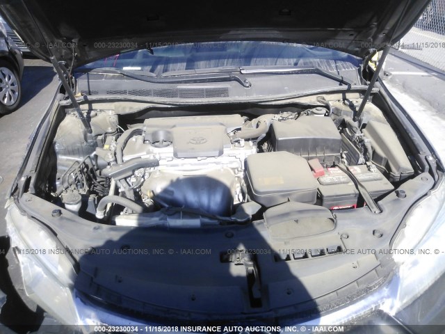 4T4BF1FK0FR447453 - 2015 TOYOTA CAMRY LE/XLE/SE/XSE 蓝色 照片 10