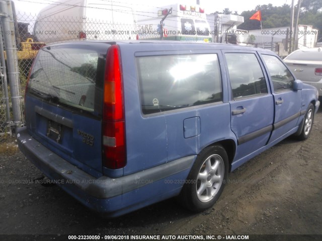 YV1LW5543V2318690 - 1997 VOLVO 850 Mavi fotoğraf 4