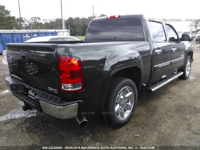 3GTP1VE09DG188018 - 2013 GMC SIERRA C1500 SLE GREEN photo 4