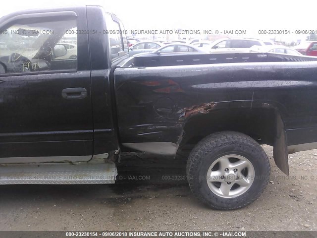 1B7HF16ZX1S651915 - 2001 DODGE RAM 1500 BLACK photo 6