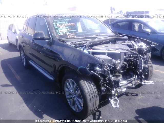 5UXTR9C57JLD71012 - 2018 BMW X3 XDRIVEM40I BLACK photo 1