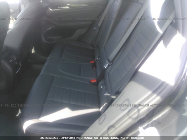 5UXTR9C57JLD71012 - 2018 BMW X3 XDRIVEM40I BLACK photo 8