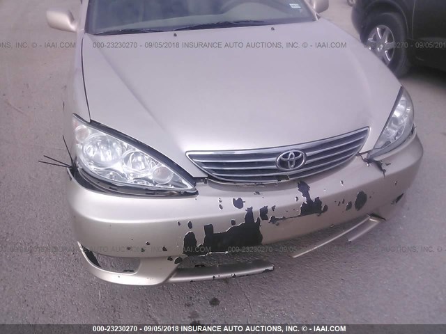 4T1BE32K56U744300 - 2006 TOYOTA CAMRY LE/XLE/SE Qəhvəyi foto 6