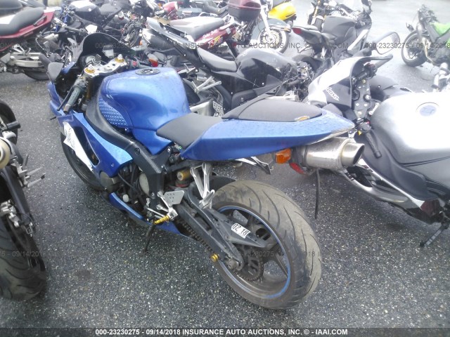 JKBZXJC195A022700 - 2005 KAWASAKI ZX636 C1 BLUE photo 3