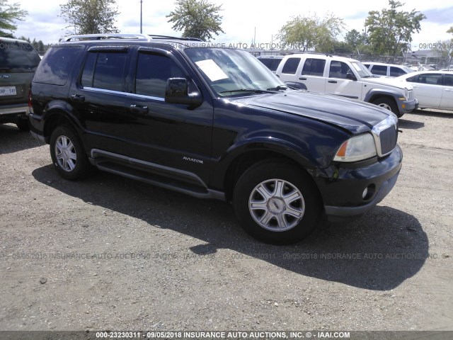 5LMEU88H04ZJ31670 - 2004 LINCOLN AVIATOR 黑色 照片 1
