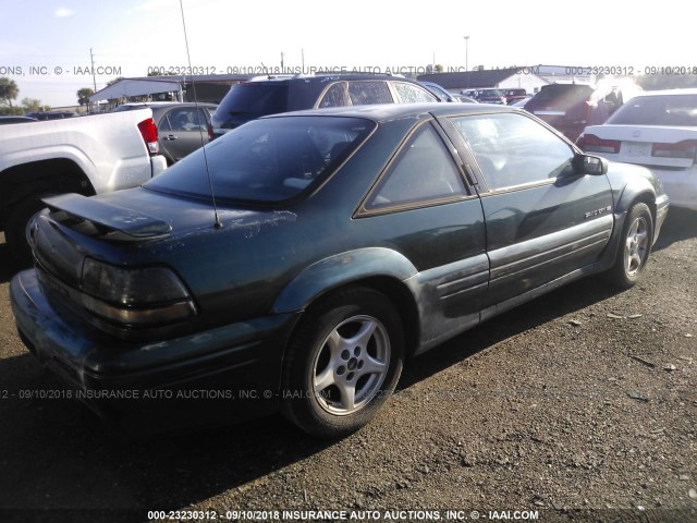 1G2WJ12M3SF279204 - 1995 PONTIAC GRAND PRIX SE 绿色 照片 4