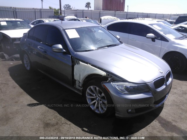 WBAPH5C56BA440620 - 2011 BMW 328 I SULEV GRAY photo 1