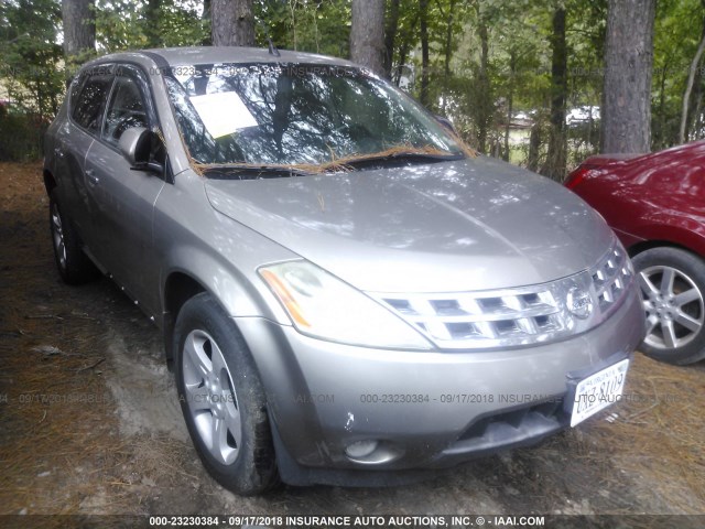 JN8AZ08W64W302483 - 2004 NISSAN MURANO SL/SE GRAY photo 1