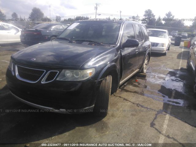 5S3ET13S292802013 - 2009 SAAB 9-7X 4.2I BLACK photo 2