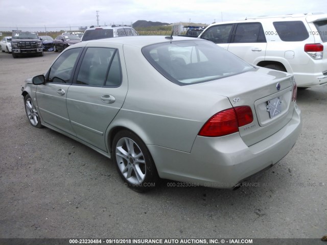 YS3ED49G663518793 - 2006 SAAB 9-5 SILVER photo 3