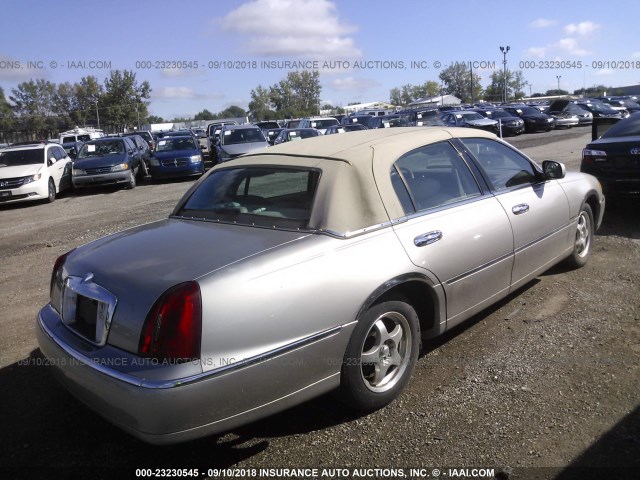 1LNHM81W7YY798997 - 2000 LINCOLN TOWN CAR EXECUTIVE TAN photo 4
