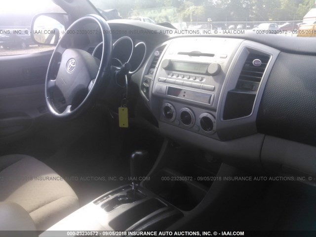 5TELU42N46Z288521 - 2006 TOYOTA TACOMA DOUBLE CAB 红色 照片 5